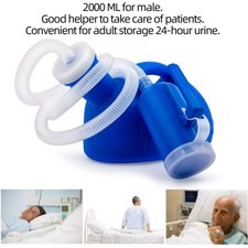 2000ML Portable Male Men Car Urinal Urine Pee Bottle Camping Travel + 1.2M Tube Urinal price