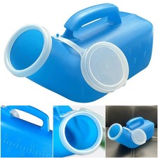 1200ml Male Urinal Spill Proof Urine Bottle Plastic Mens Pee Bottle with Lid Urinal price