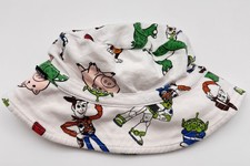 Bonds Bucket Hat Toy Story Baby Sz M 00-0 Great Cond. Rare Pixar Woody Buzz Hamm Baby Hat price