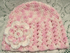 Handmade Crochet Baby Hat in Patons 4ply baby yarn #FHE Baby Hat price