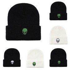 Alien Embroidered Baby Knit Hat Warm Versatile Boys Girls Winter Kids Beanie Baby Hat price