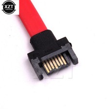 SATA 7 Pin Hard Disk Data Cord Male to Female Extension Cable 3Gbps 50CM 0.5M Disk Cable price