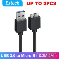 USB 3.0 Hard Disk Drive Cable USB To Micro-B Data Lead For Seagate WD Toshiba AU Disk Cable price