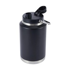 Double Wall Drink Cooler Durable Reusable stainless steel Leakproof Lid Bottle Coolers price
