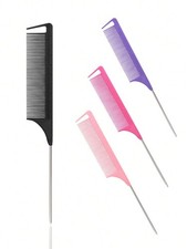 Stainless Steel Tail Comb Hair Styling Tool Salon Wig Detangling Brush Brush price
