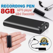Hidden Audio Voice Recorder Listening Device 96 Hours 8GB Bug Recording Mini Voice Recorders price