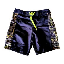 Mambo Board Shorts Boys Size 14 Black Venus Fly Trap Design, Aussie Surf Wear Boys' Beachwear price