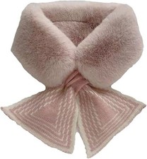 Women's Scarf - Women's Winter Scarf - Thick - Warm - Short Scarves - Plush Cros Women's Scarf price