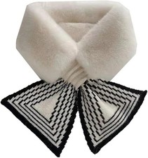 Women's Scarf - Women's Winter Scarf - Thick - Warm - Short Scarves - Plush Cros Women's Scarf price
