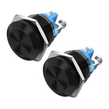 2pcs 16mm Metal Momentary Push Button Switch Screw Terminals 12V 2 Pin Switch Switches price