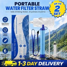 Portable Gear Water Filter Straw Purifier Emergency Survival Outdoor Camping Water Purifier price