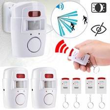 3Pack Wireless Security Home PIR Alert System Motion Sensor Alarm Garage Shed AU Security System Sets price