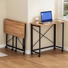 Wooden Portable Folding Computer Desk Home Office Desk for Small Spaces Office Desk price