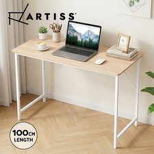 Artiss Computer Desk Home Office Study Table Desks Oak 100CM Office Desk price