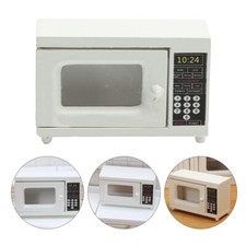 Mini House Microwave Oven Toy Model for Kid Pretend Play Kitchen Appliances AU Mini / Midi Ovens price