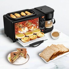 Multifunctional Mini Sandwich Toaster 3 in 1 Breakfast Station & Coffee Maker AU Mini / Midi Ovens price