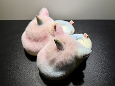 Toddler Girl Fluffy Unicorn Slipper Size 11 US12 18cm Girls' Slippers price