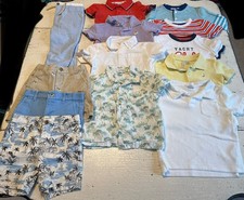 Baby Boy's JANIE & JACK Size 18-24 Months Polo + Summer Shirt + Shorts Lot Baby Shirt price
