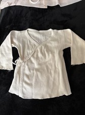Vintage/Antique Baby Undershirt w/ Tag-Roly Poly Cream Long Sleeves Baby Undershirt price