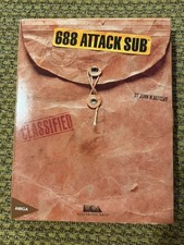 688 ATTACK SUB AMIGA GAME W/ BOX + PAPERS CLASSIC COMPUTER SEE PICS Computer Games price