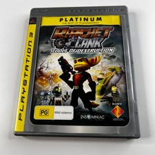 Ratchet & Clank Future: Tools of Destruction - Platinum (PS3, 2009 PAL) CIB VGC Computer Games price