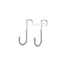 304 Stainless Steel Hook Free Punching Double S-Shape Hook Kitchen Bathroom Cabi Bathroom Hooks price