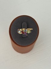 PROUDS Ladies Ring with Multi Coloured Stones Size O Coloured Stone Ring price