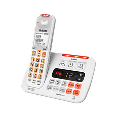 UNIDEN SS E45W VISUAL & HEARING IMPAIRED CORDLESS DIGITAL PHONE SYSTEM Cordless Phone price