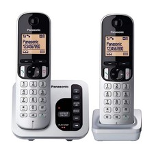 Panasonic KX-TGC222ALS Double Handset Cordless Phone - Refurbished Cordless Phone price