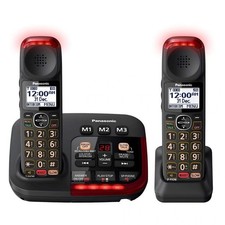 Panasonic KX-TGM422AZB Amplified Twin Cordless Phone - Refurbished Cordless Phone price