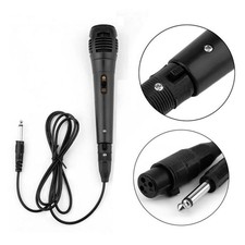 6.35mm Jack Wired Microphone Handheld Dynamic Mic for Karaoke Speaker Karaoke Microphone price