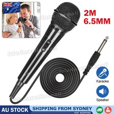 6.5mm Jack Dynamic Microphone Handheld Wired Microphone for Karaoke Speakers Mix Karaoke Microphone price