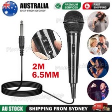 6.5mm Jack Dynamic Microphone Handheld Wired Microphone for Karaoke Speakers Mix Karaoke Microphone price