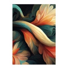 Orange Design Tea Towel (A1) Kitchen Towel price