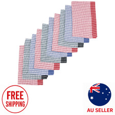 10 Pack Cotton Kitchen Tea Towels Dish Towels Striped Cleaning Drying Cloths Kitchen Towel price