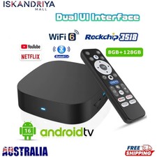 2026 Smart TV BOX for Android 16.0 5G WiFi 8K HD Quad Core Media Player AU HDMI Media Player price