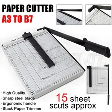 Premium Metal Paper Cutter Size A3/A4-B7 Guillotine Page Trimmer Knife Photo Cut Paper Cutter (Guillotine) price