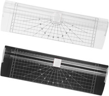 2 Pcs Paper Cutter,  Mini Paper Trimmer Portable Guillotine Paper Cutter with Au Paper Cutter (Guillotine) price