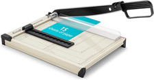 12" Guillotine Paper Cutter：Paper Trimmer Accurate Cutting with Safety Guard,15 Paper Cutter (Guillotine) price