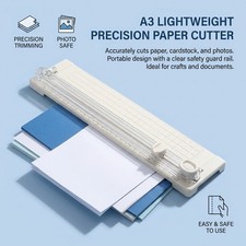 Lightweight A3 Photo Paper Cutter Guillotine Card Trimmer Ruler for Home Office Paper Cutter (Guillotine) price