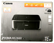 Canon Pixma MG3660 All-In-One Printer - Wireless Colour Wi-Fi - New in Open Box Printers price