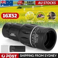 Super High Power 16x52 Portable HD Monocular Telescope Single Binoculars Outdoor Telescopes price