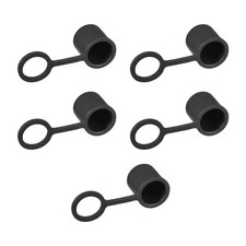 Silicone Dust Caps for Taps & hose joiners, caravans, garden - 5 pack Black!! Taps price