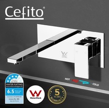 Cefito Bathroom Basin Mixer Tap Separate Faucet Vanity Laundry Sink Chrome Taps price
