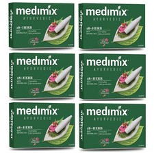 Medimix Soap Green/Sandal Ayurvedic Neem Soap: 1p 2p 6p 12p 20p 40p 60p Bulk Baby Soap price