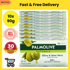 Palmolive 10 Pack Naturals Moisture Care Bar Soap 90g - Olive & Aloe Vera Baby Soap price