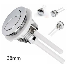 3Pcs 38mm Universal Dual Flush Toilet Water Tank Button Round Valve Push Button Flush Valve price