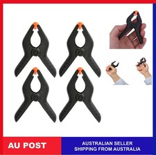 Heavy Duty Hard Plastic Spring Clamps Set Quick DIY Tools Grip Clips Nylon 3" 4" Clamp price