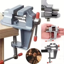 Mini Bench Vise Clamp Aluminum 3.5" Hobby Jewelry Craft Table Vice Tool Clamp price