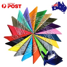 BANDANA Paisley Head Wrap Durag Bandanna Scarf Summer Headwrap Mask Scarf price